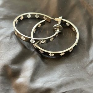 Tory Burch hoops